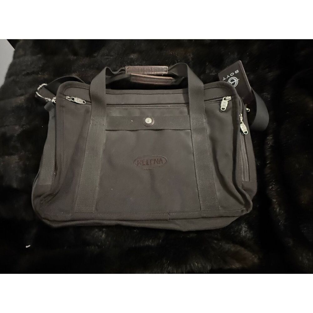 Boyt harness messenger laptop carry on canvas bag 19x12